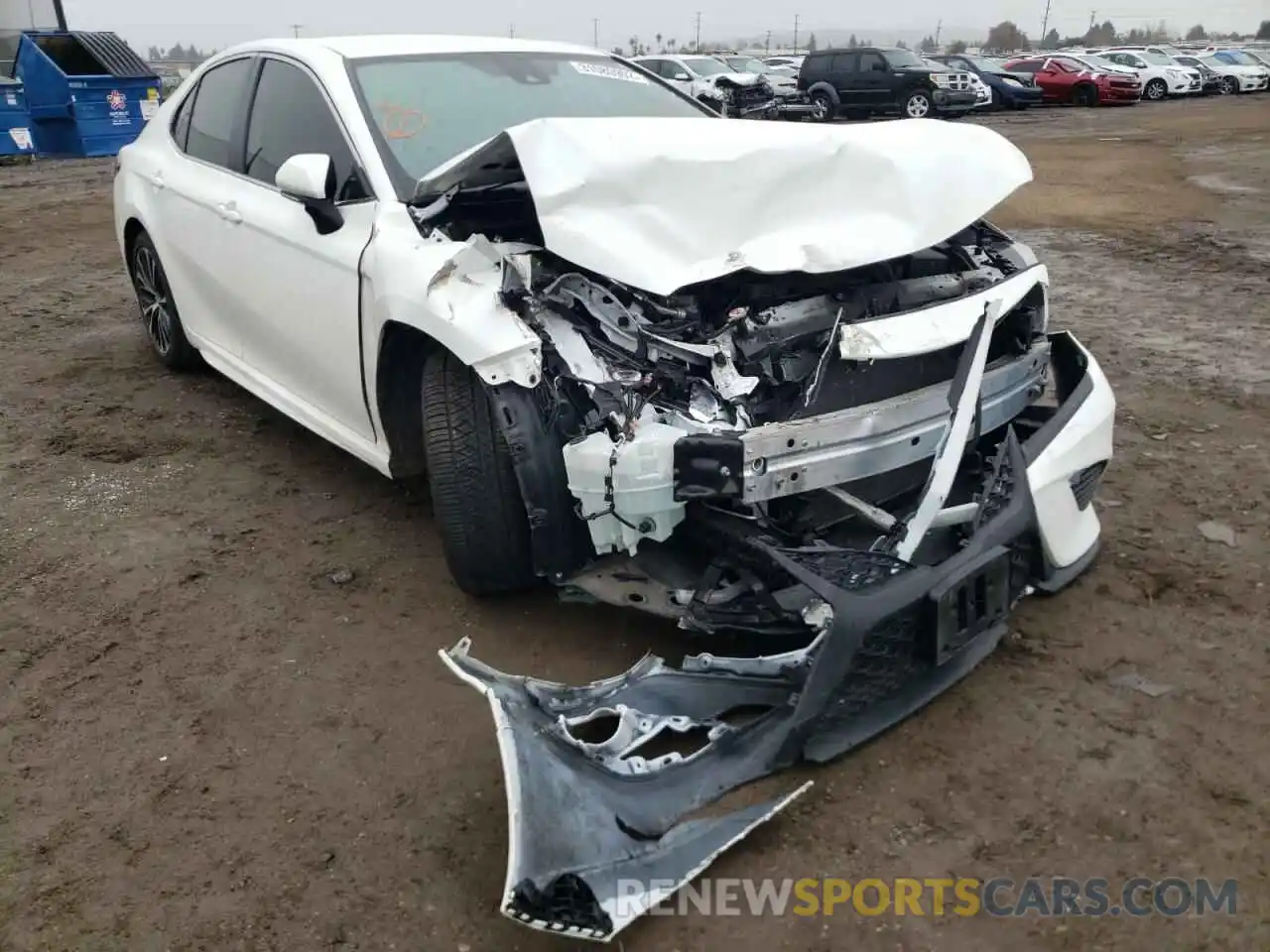 1 Photograph of a damaged car JTNB11HK4K3076500 TOYOTA CAMRY 2019