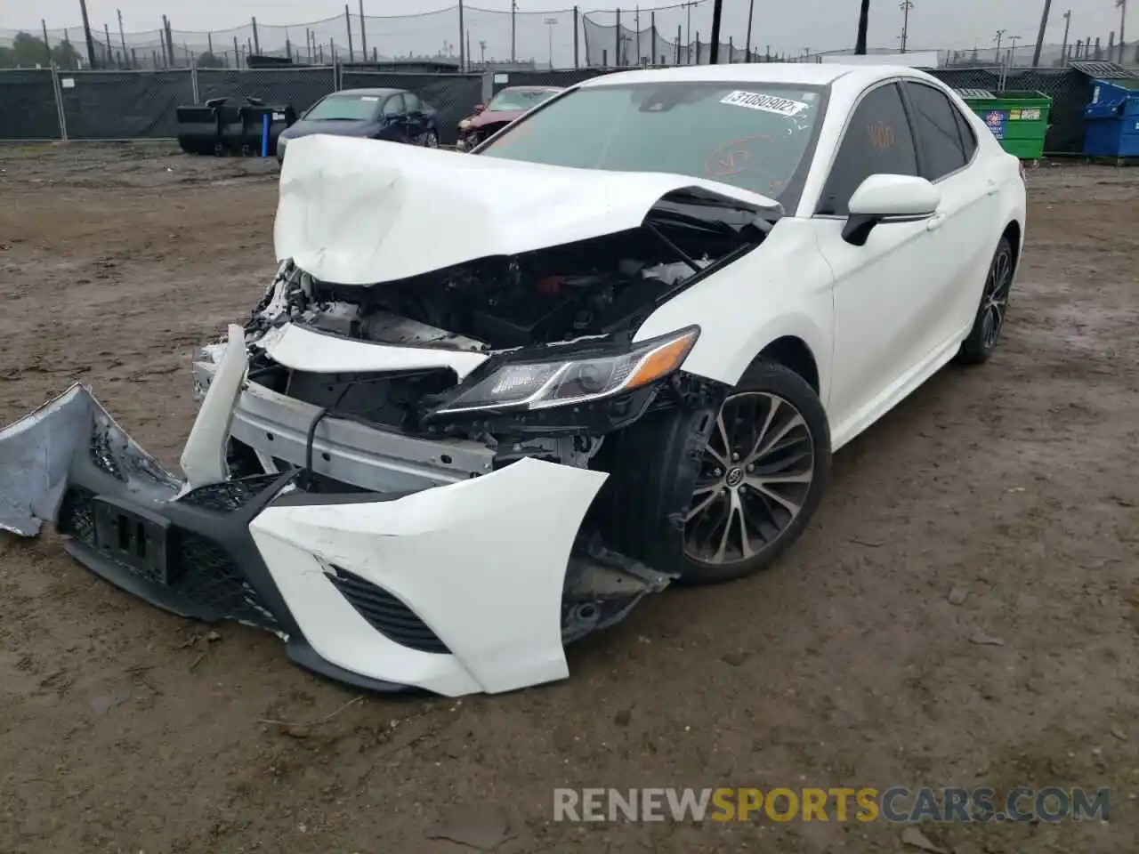 2 Photograph of a damaged car JTNB11HK4K3076500 TOYOTA CAMRY 2019