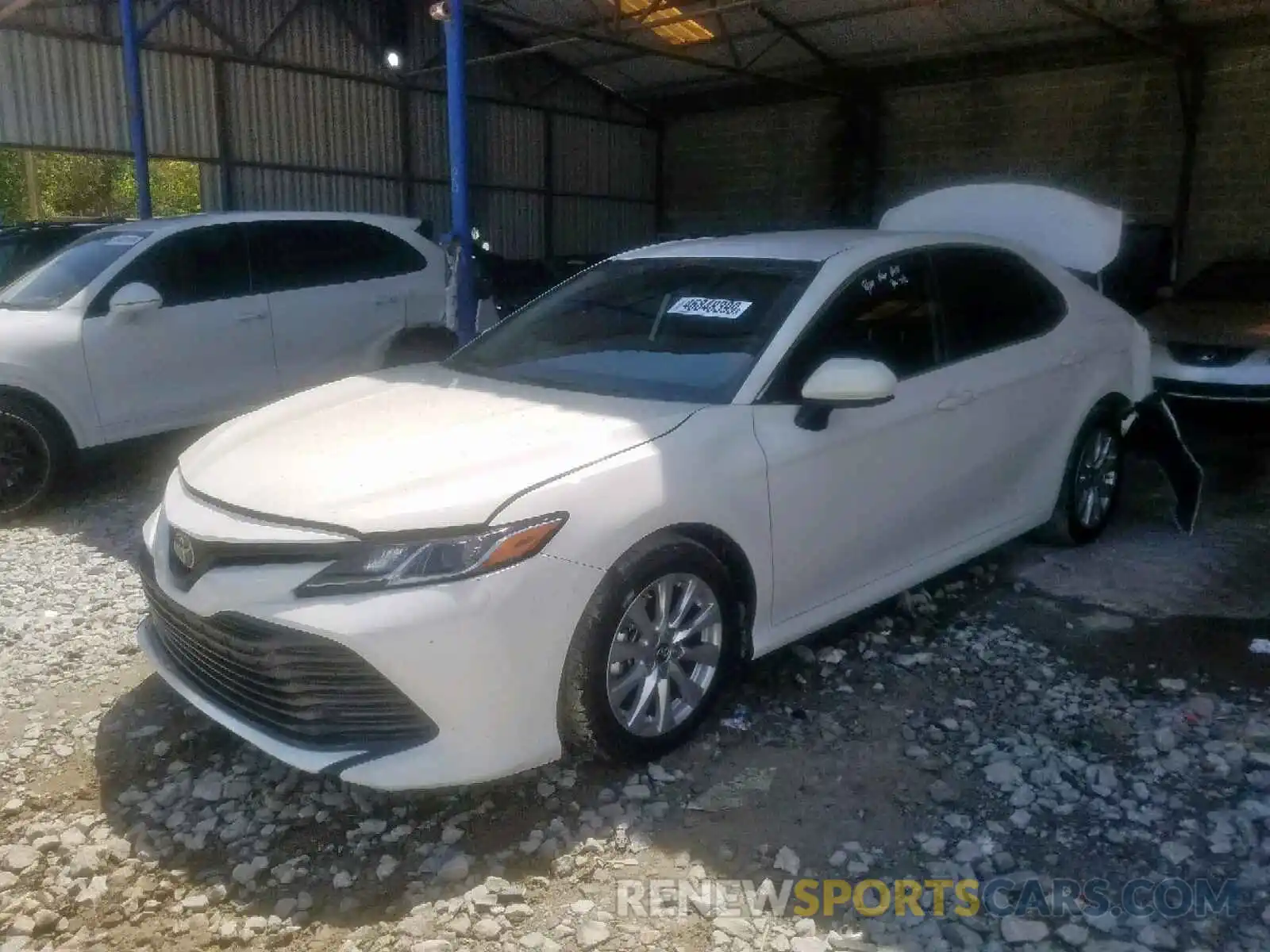 2 Photograph of a damaged car JTNB11HK5K3086260 TOYOTA CAMRY 2019