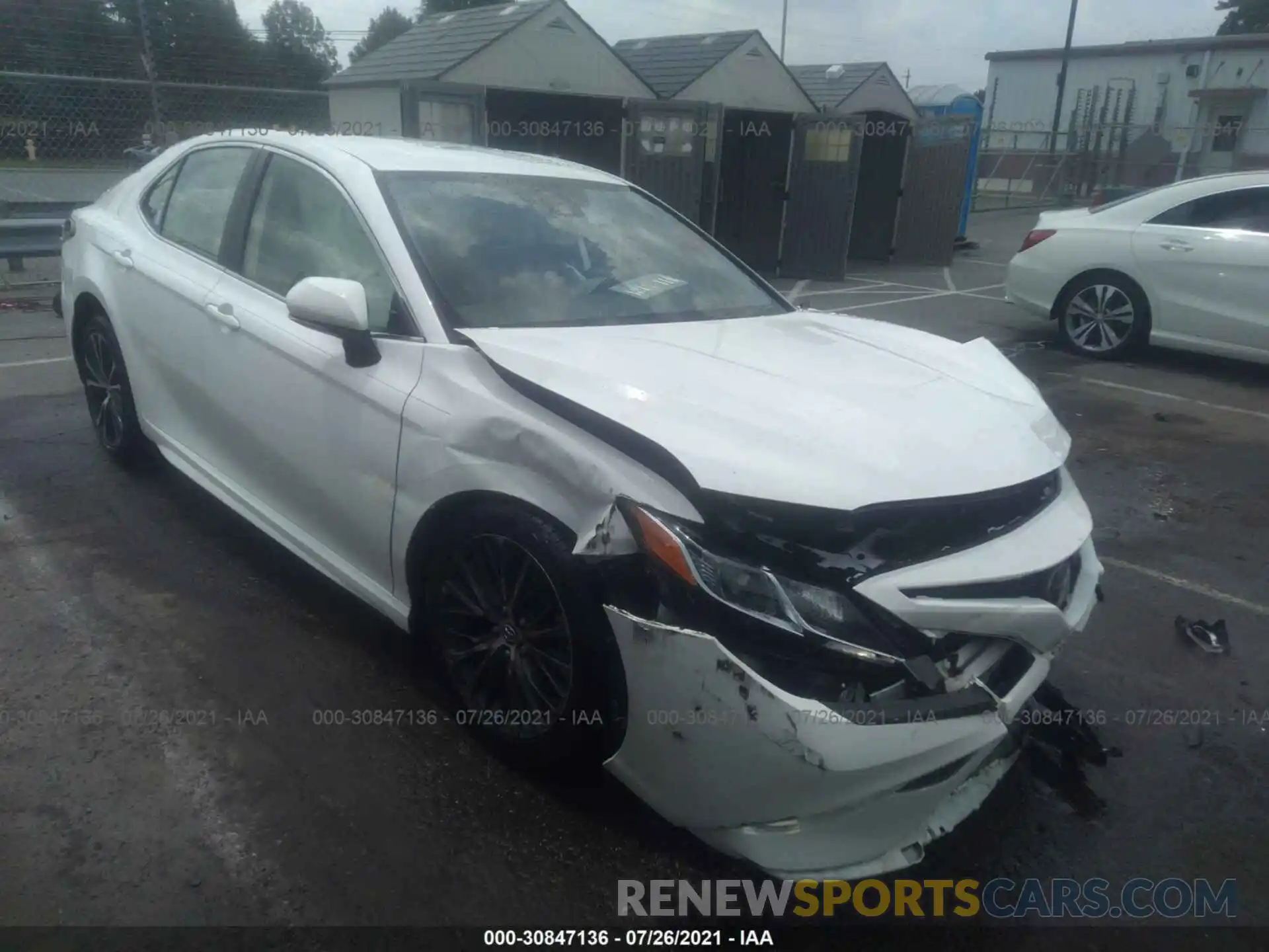 1 Photograph of a damaged car JTNB11HK6K3082413 TOYOTA CAMRY 2019