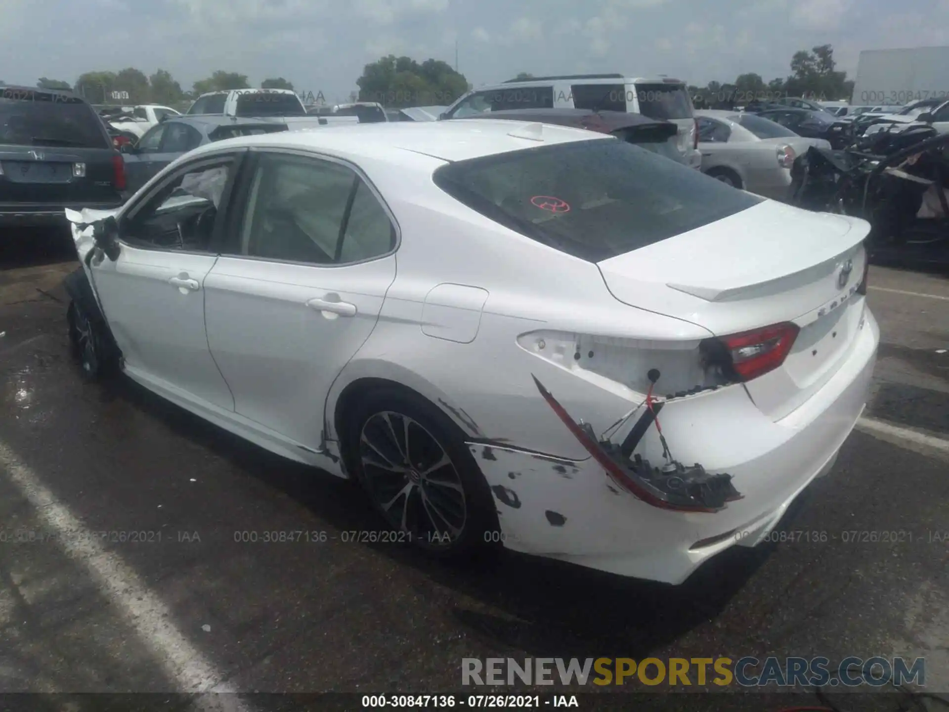 3 Photograph of a damaged car JTNB11HK6K3082413 TOYOTA CAMRY 2019