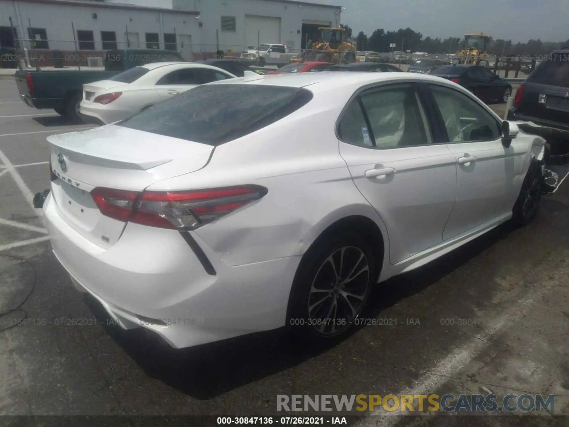 4 Photograph of a damaged car JTNB11HK6K3082413 TOYOTA CAMRY 2019