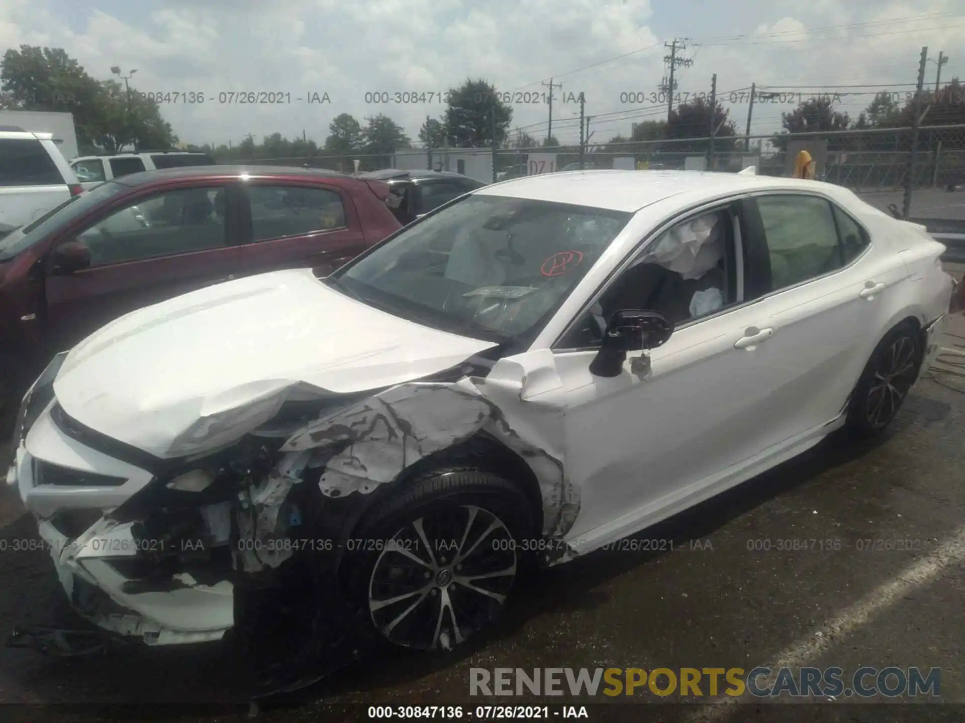 6 Photograph of a damaged car JTNB11HK6K3082413 TOYOTA CAMRY 2019