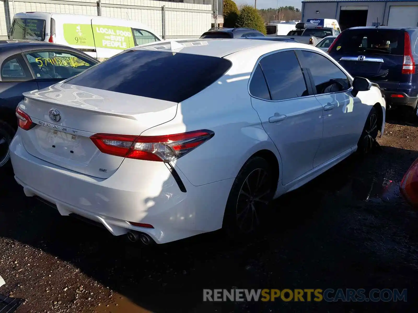 4 Photograph of a damaged car JTNB11HK8K3086771 TOYOTA CAMRY 2019