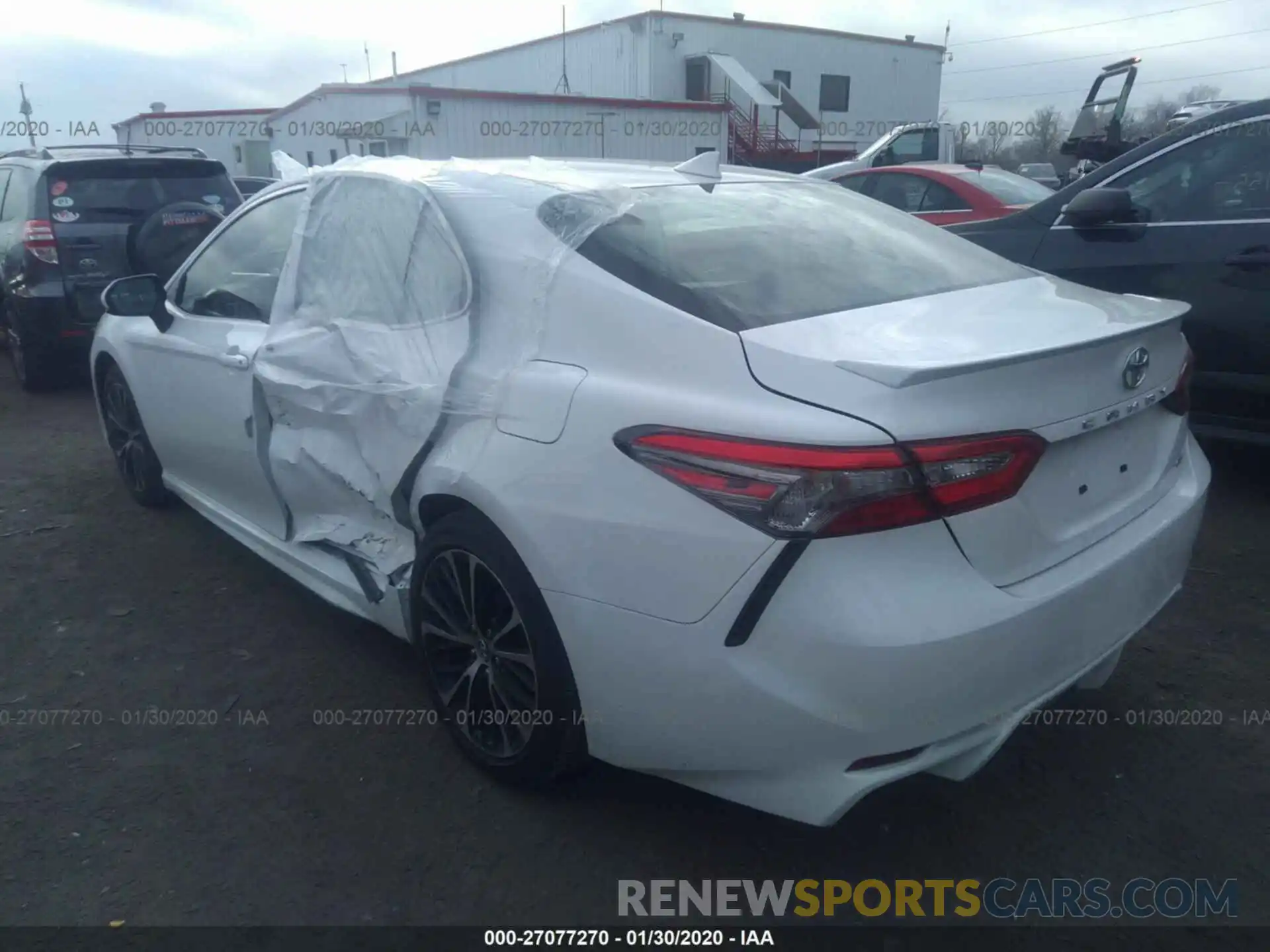 3 Photograph of a damaged car JTNB11HKXK3080468 TOYOTA CAMRY 2019