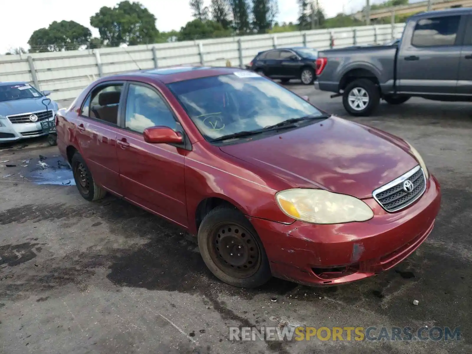 1 Photograph of a damaged car 1NXBR30E95Z343753 TOYOTA CAMRY 2020