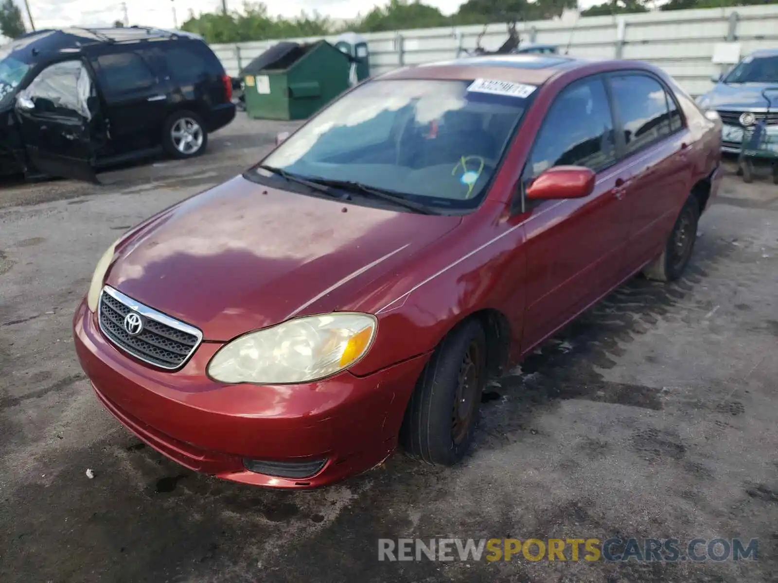 2 Photograph of a damaged car 1NXBR30E95Z343753 TOYOTA CAMRY 2020