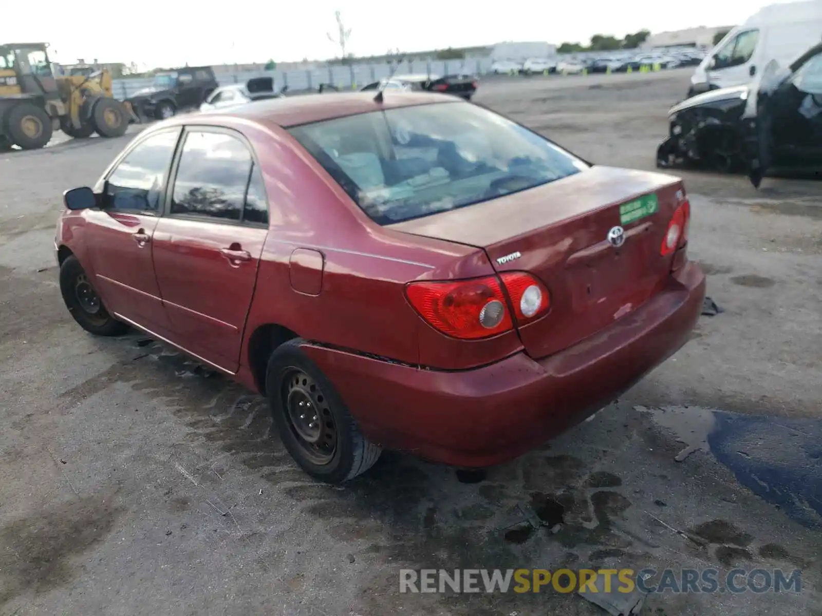 3 Photograph of a damaged car 1NXBR30E95Z343753 TOYOTA CAMRY 2020