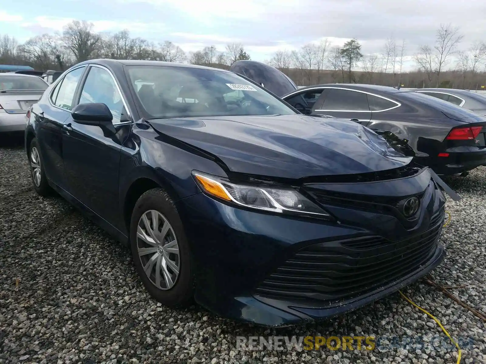 1 Photograph of a damaged car 4T1A11AK0LU868273 TOYOTA CAMRY 2020