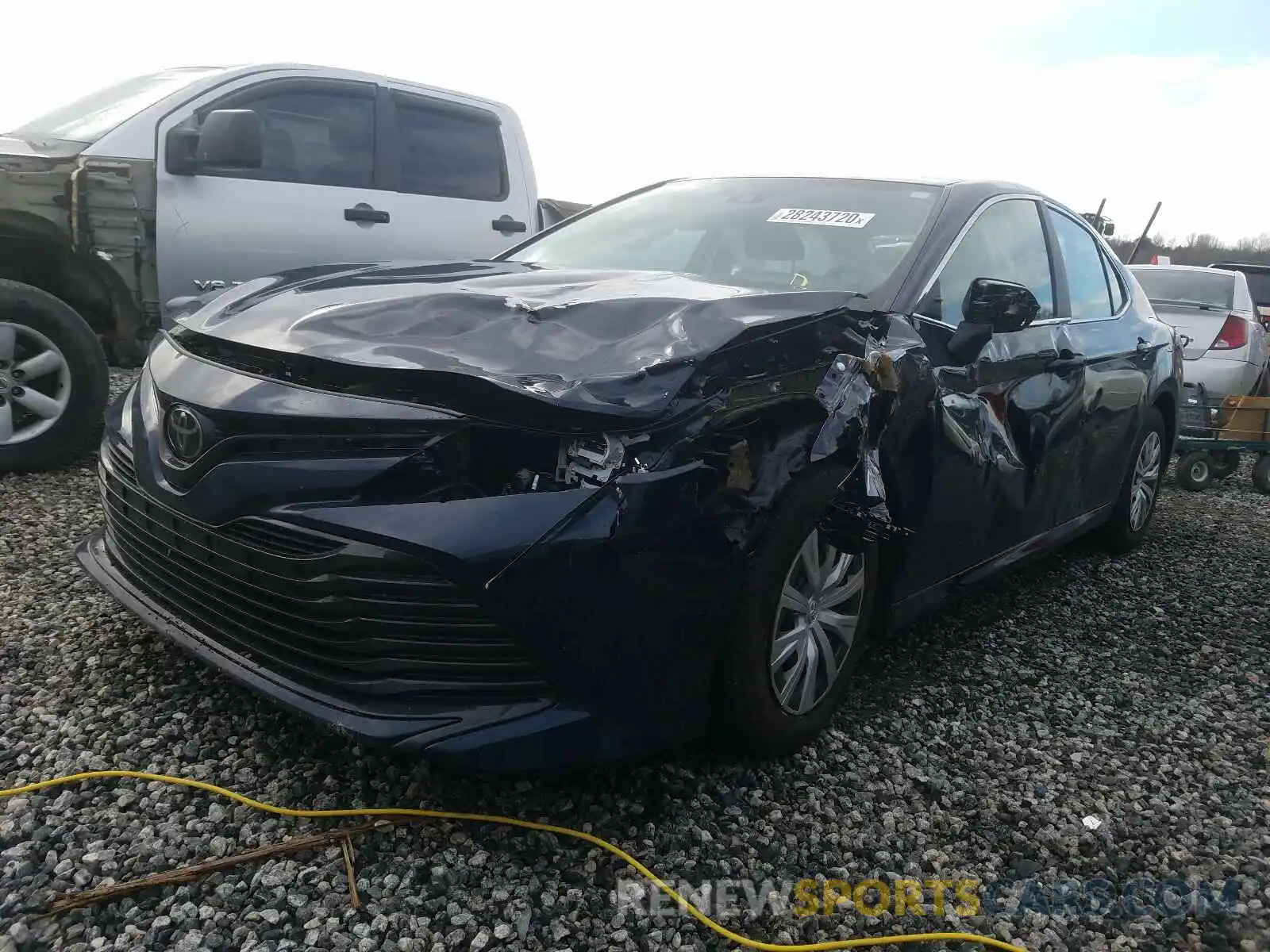 2 Photograph of a damaged car 4T1A11AK0LU868273 TOYOTA CAMRY 2020