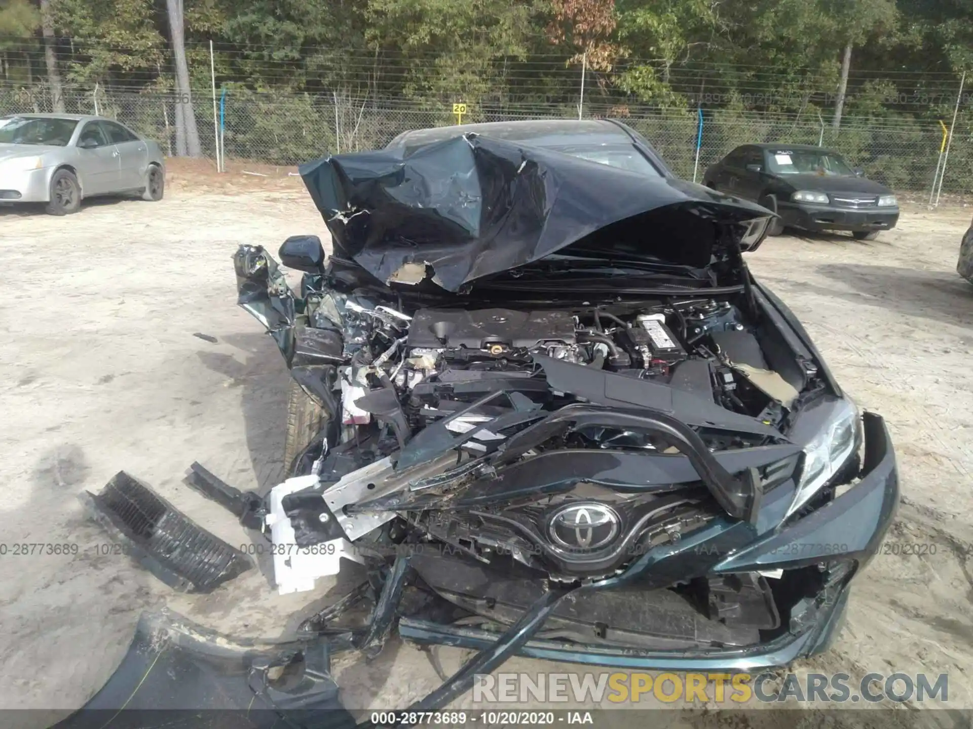 6 Photograph of a damaged car 4T1A11AK0LU931176 TOYOTA CAMRY 2020