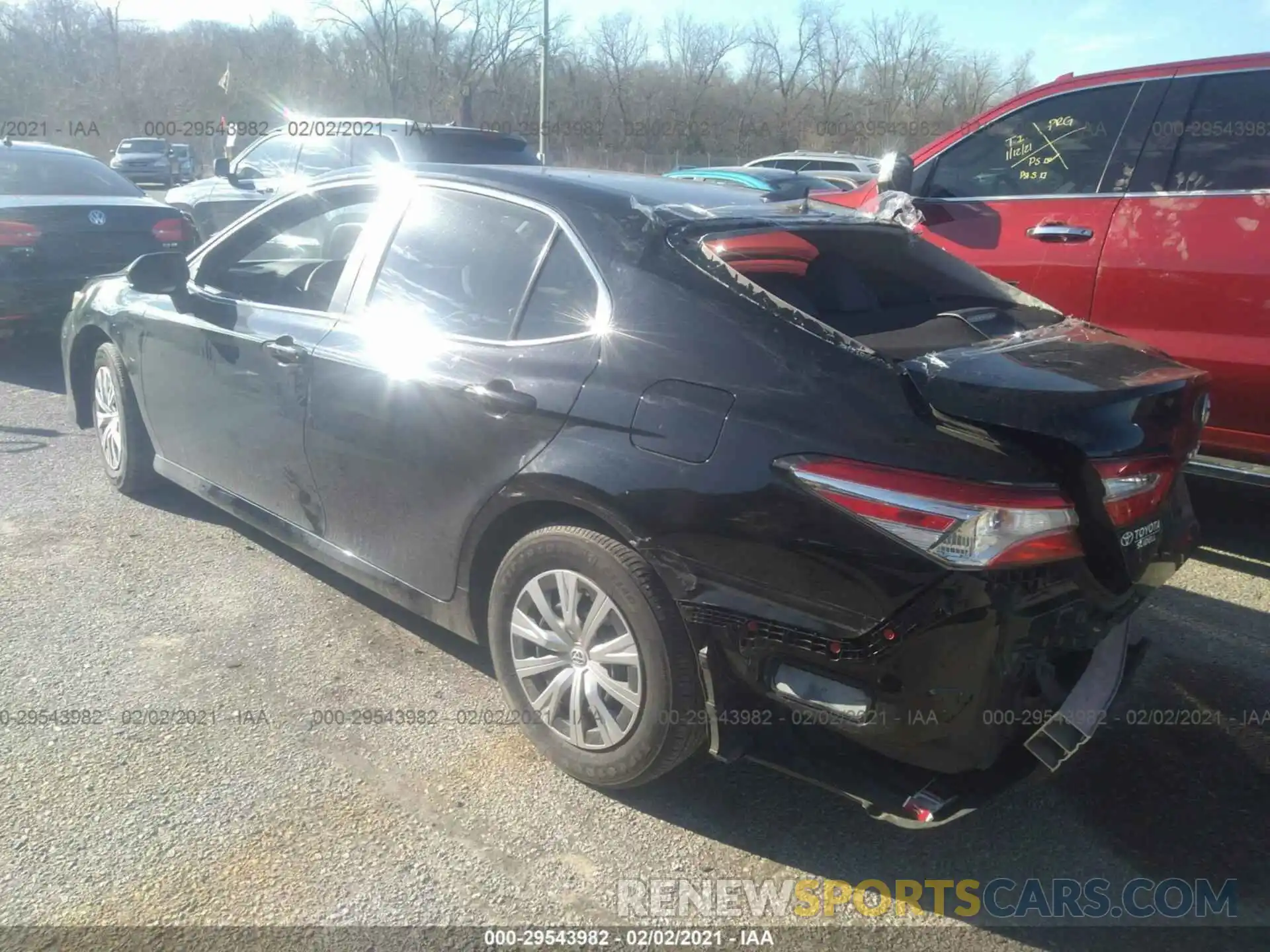 3 Photograph of a damaged car 4T1A11AK2LU857727 TOYOTA CAMRY 2020