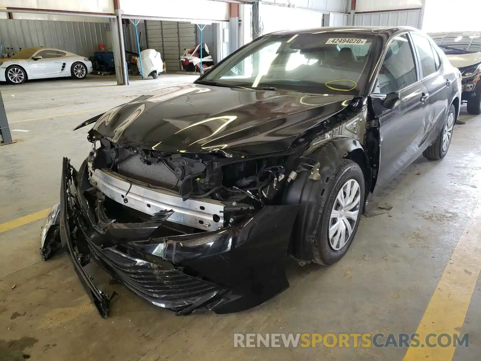 2 Photograph of a damaged car 4T1A11AK2LU860434 TOYOTA CAMRY 2020