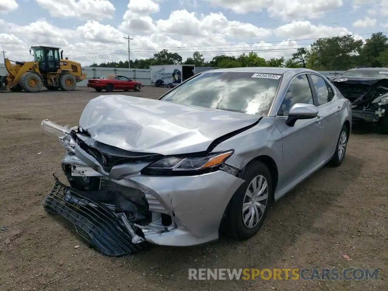 2 Photograph of a damaged car 4T1A11AK4LU974774 TOYOTA CAMRY 2020