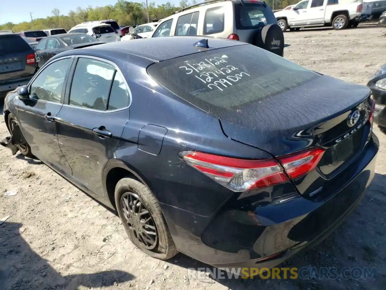 3 Photograph of a damaged car 4T1A11AK5LU944036 TOYOTA CAMRY 2020