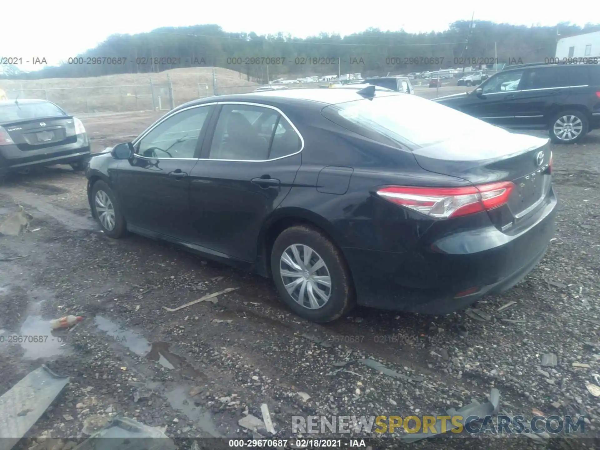 3 Photograph of a damaged car 4T1A11AK7LU892697 TOYOTA CAMRY 2020