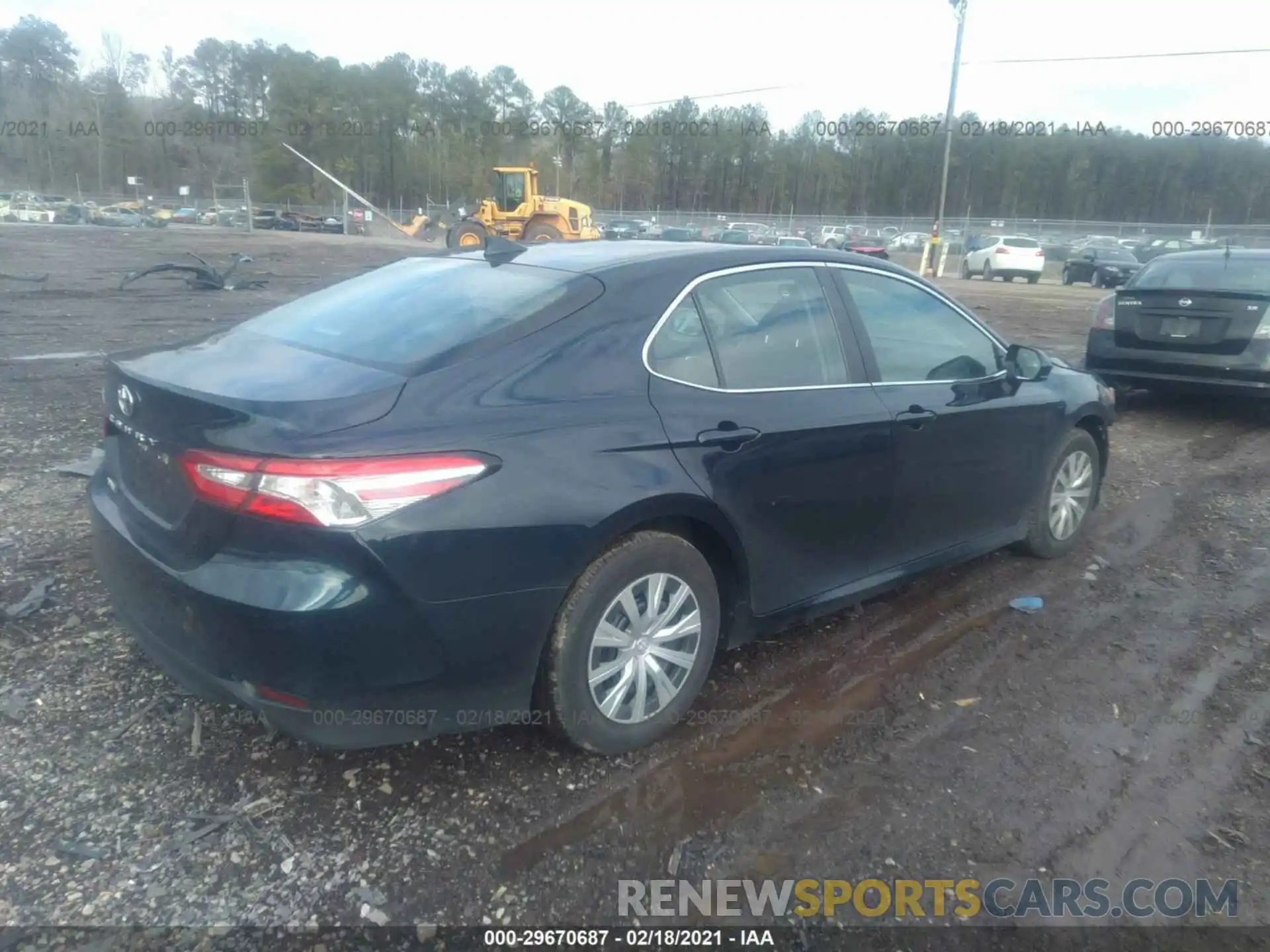 4 Photograph of a damaged car 4T1A11AK7LU892697 TOYOTA CAMRY 2020