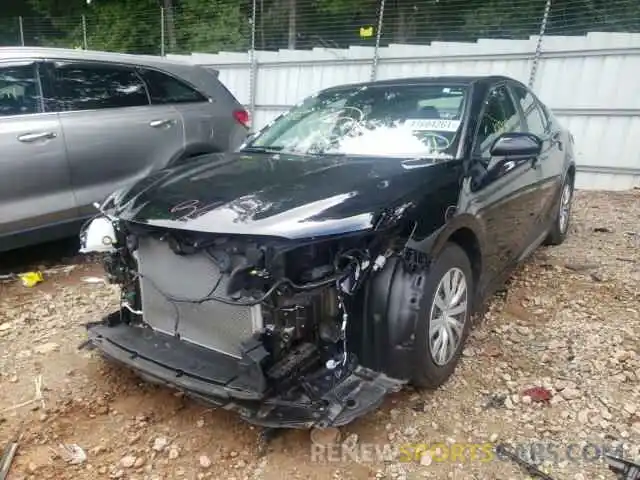 2 Photograph of a damaged car 4T1A11AK7LU909823 TOYOTA CAMRY 2020