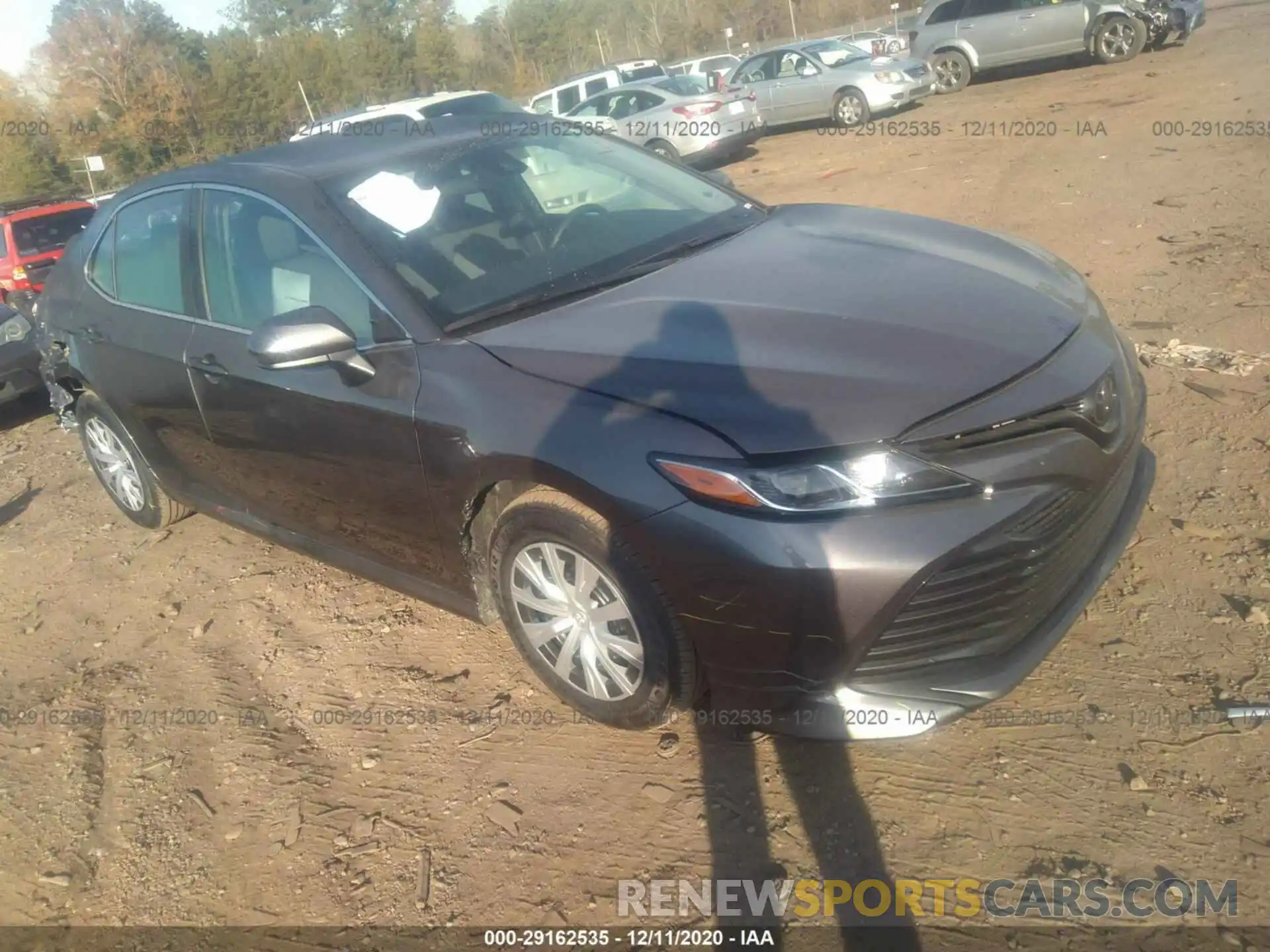 1 Photograph of a damaged car 4T1A11AK7LU976499 TOYOTA CAMRY 2020