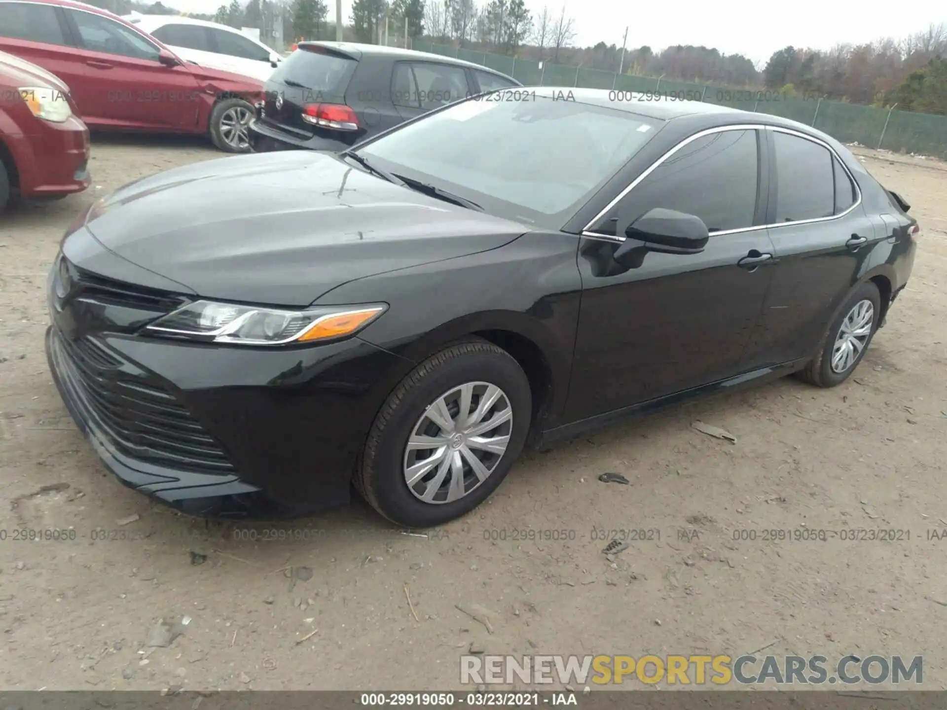 2 Photograph of a damaged car 4T1A11AKXLU987836 TOYOTA CAMRY 2020