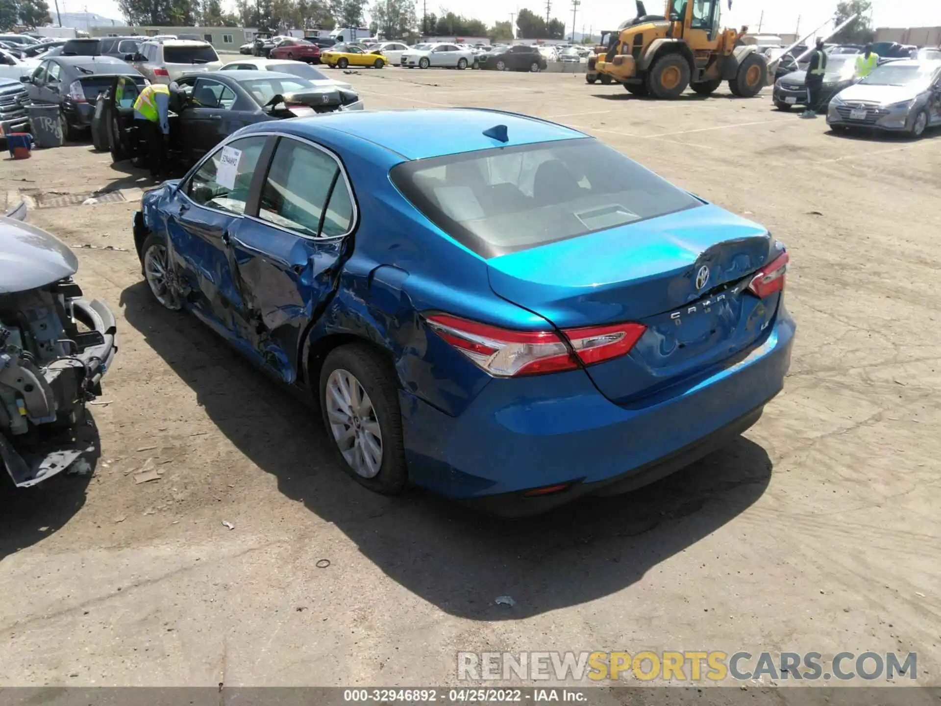 3 Photograph of a damaged car 4T1C11AK0LU302770 TOYOTA CAMRY 2020