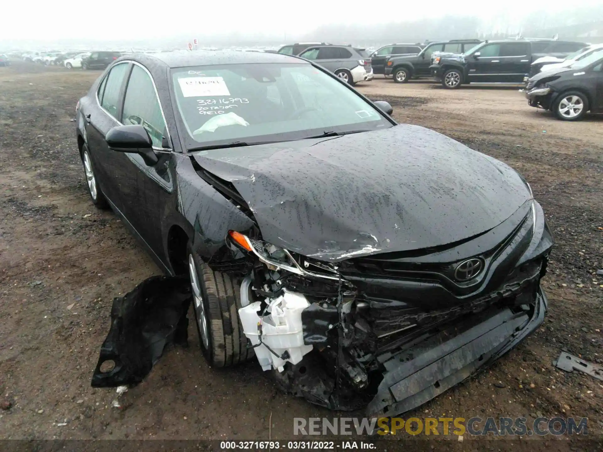 6 Photograph of a damaged car 4T1C11AK0LU314918 TOYOTA CAMRY 2020