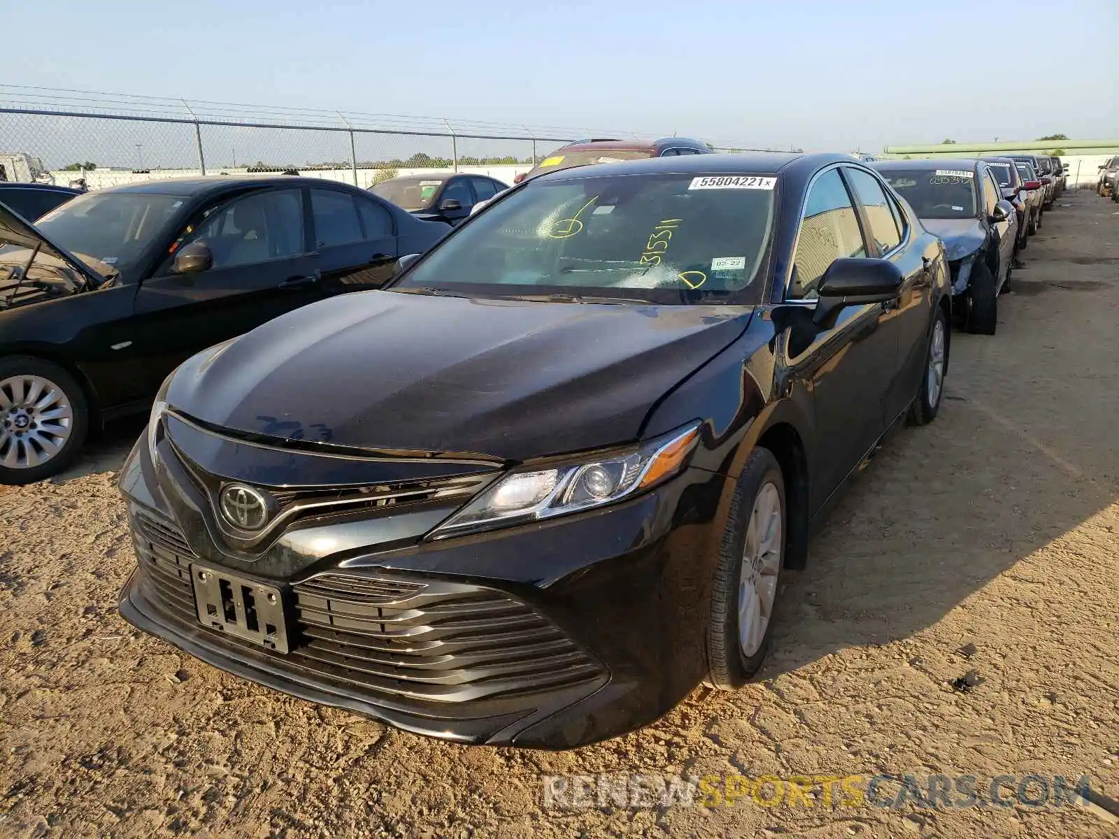 2 Photograph of a damaged car 4T1C11AK0LU315311 TOYOTA CAMRY 2020