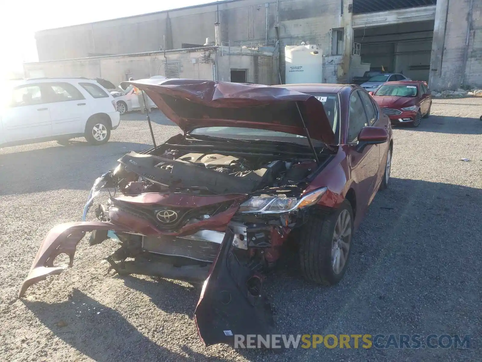 2 Photograph of a damaged car 4T1C11AK0LU328317 TOYOTA CAMRY 2020