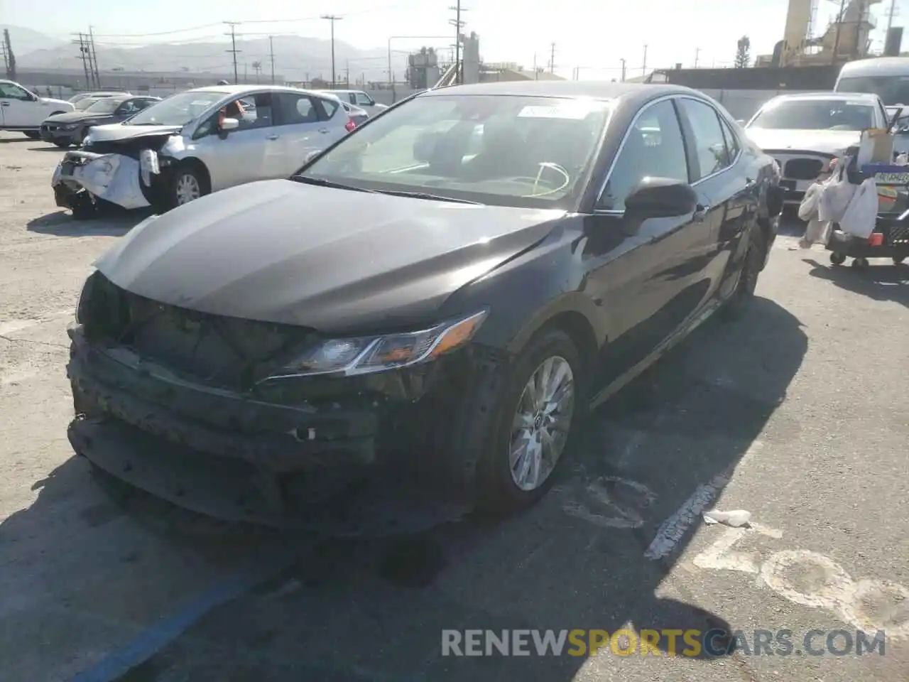 2 Photograph of a damaged car 4T1C11AK0LU328740 TOYOTA CAMRY 2020