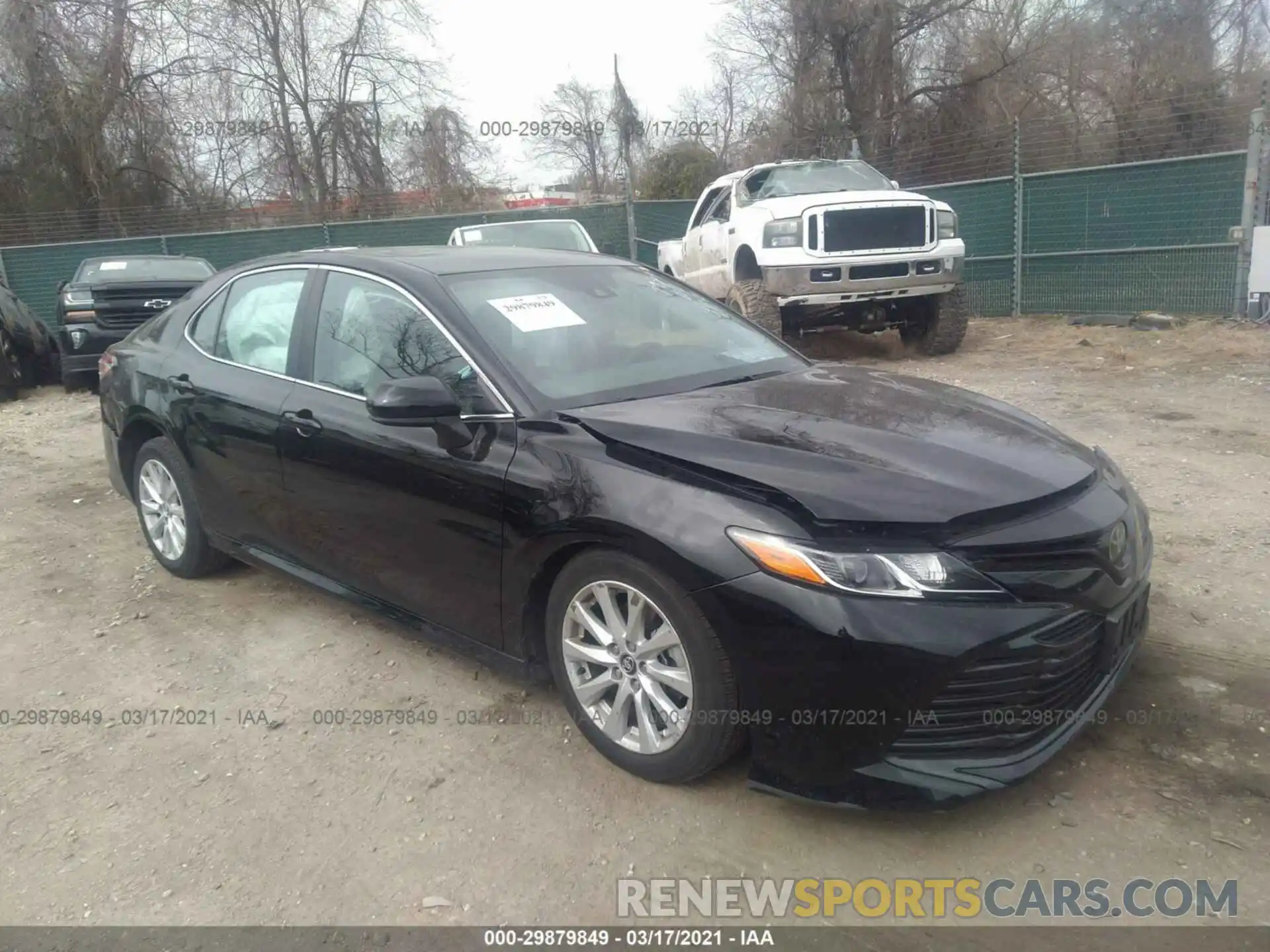 1 Photograph of a damaged car 4T1C11AK0LU328902 TOYOTA CAMRY 2020