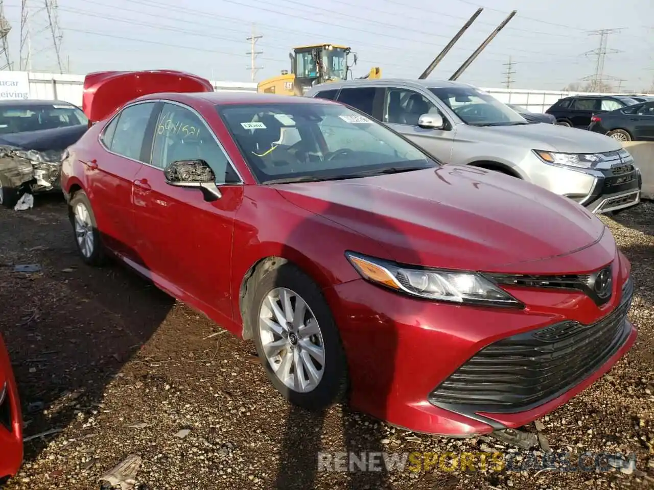 1 Photograph of a damaged car 4T1C11AK0LU333081 TOYOTA CAMRY 2020