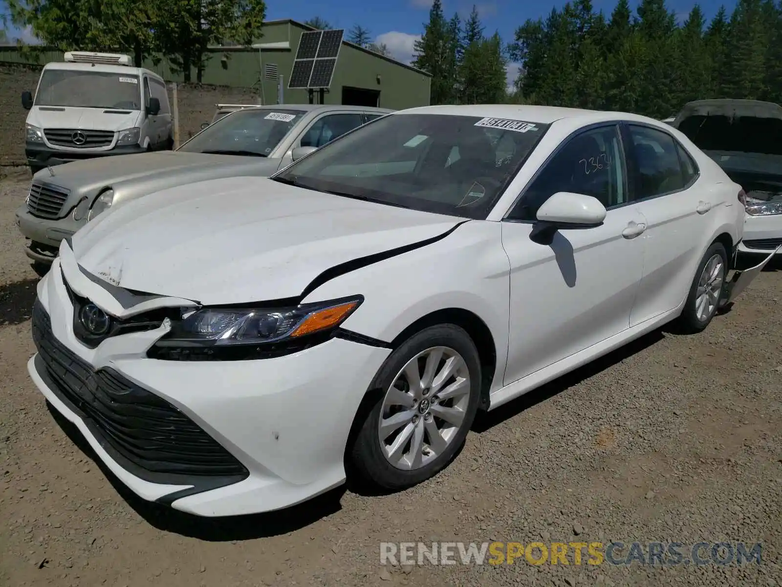 2 Photograph of a damaged car 4T1C11AK0LU333601 TOYOTA CAMRY 2020