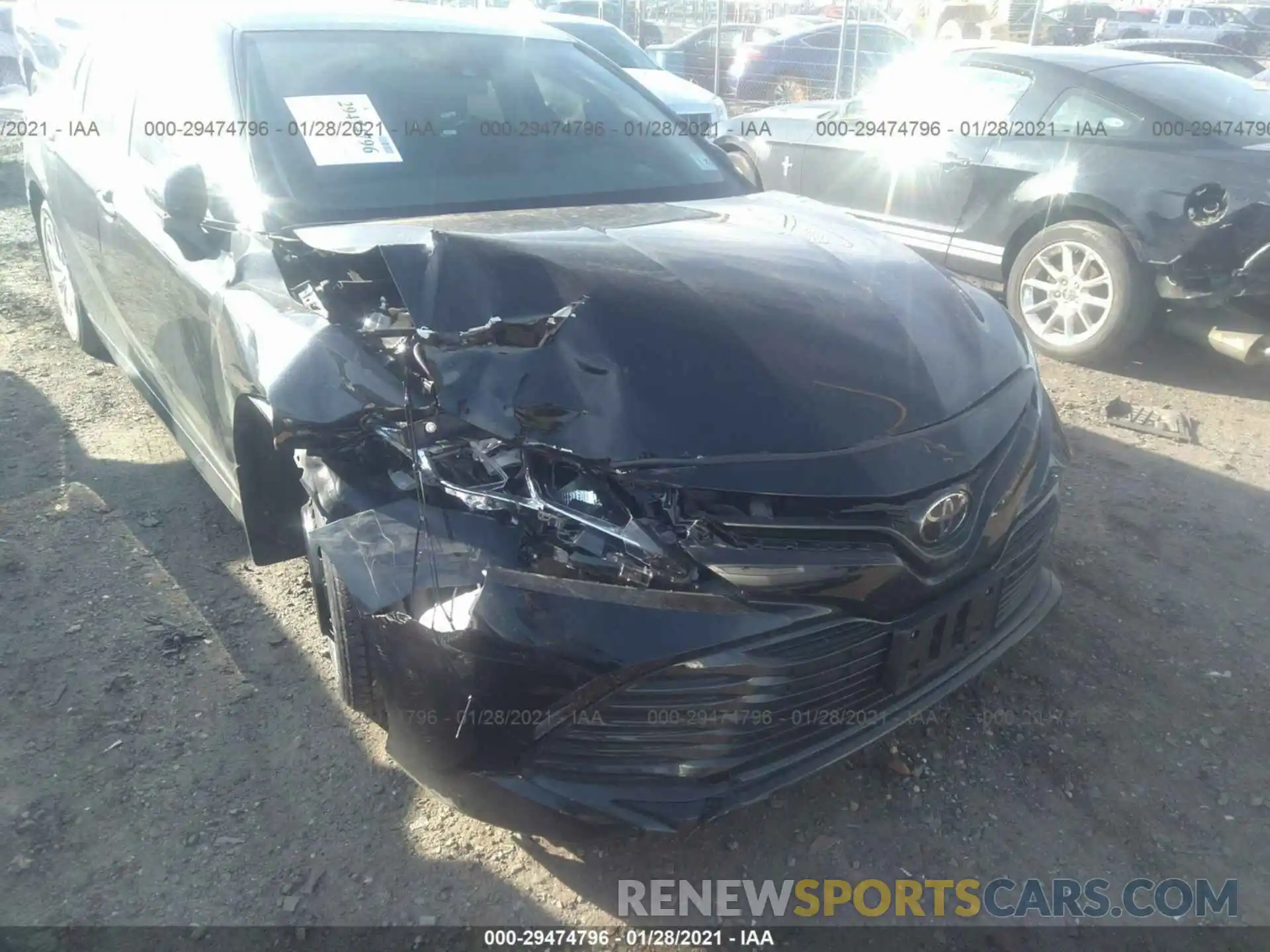 6 Photograph of a damaged car 4T1C11AK0LU338135 TOYOTA CAMRY 2020