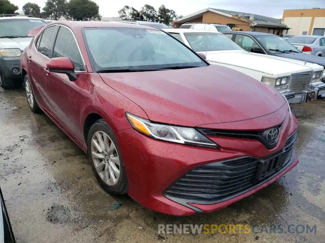 1 Photograph of a damaged car 4T1C11AK0LU341567 TOYOTA CAMRY 2020