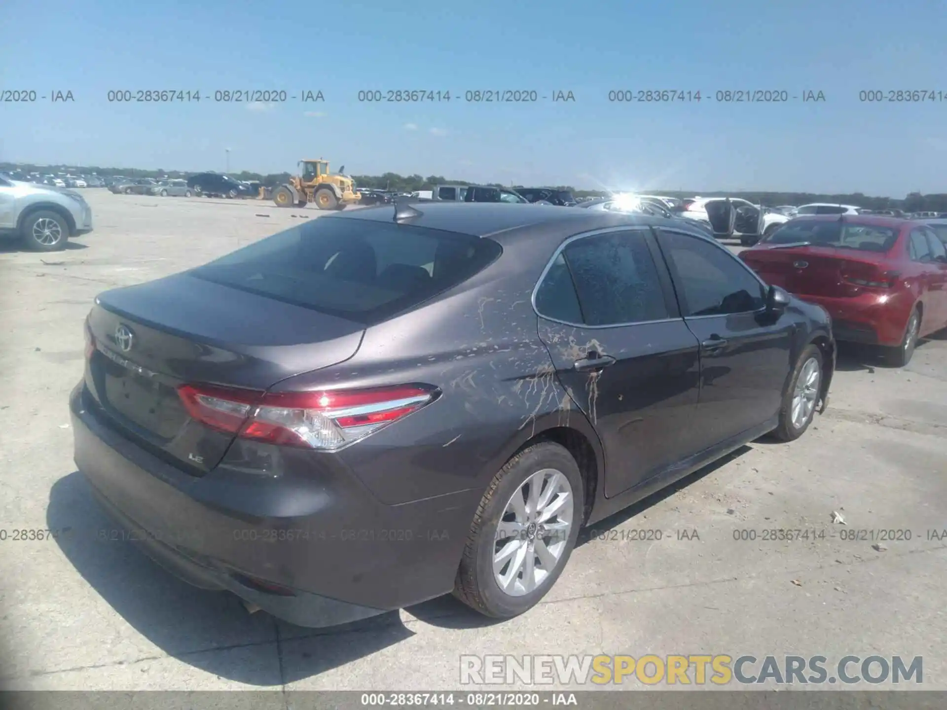 4 Photograph of a damaged car 4T1C11AK0LU342296 TOYOTA CAMRY 2020