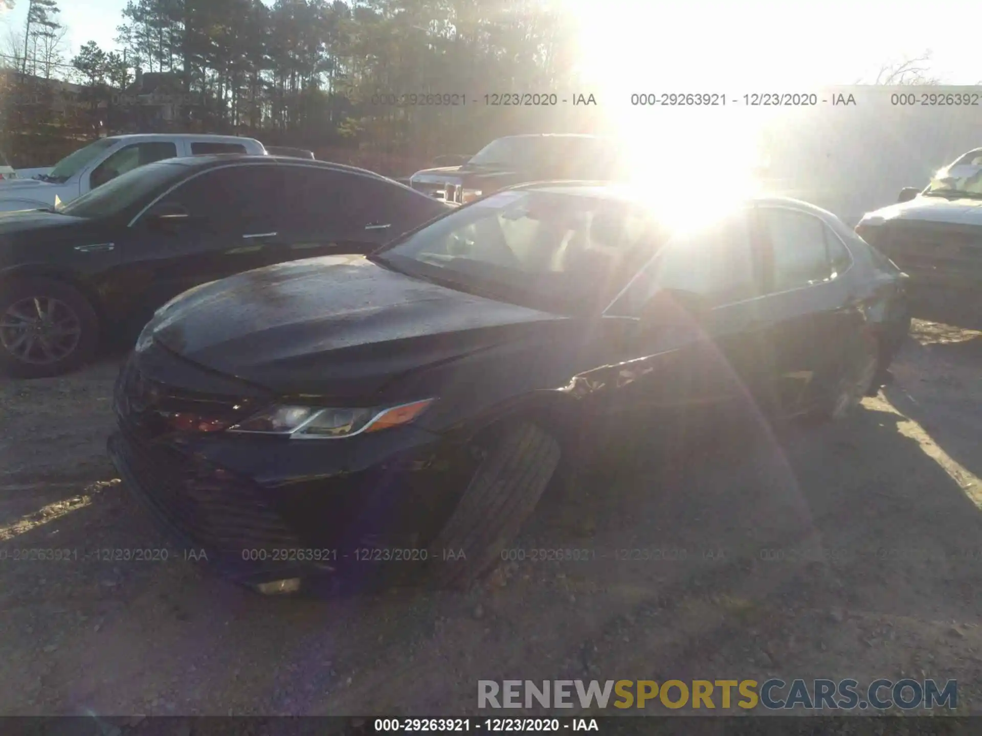 2 Photograph of a damaged car 4T1C11AK0LU343772 TOYOTA CAMRY 2020