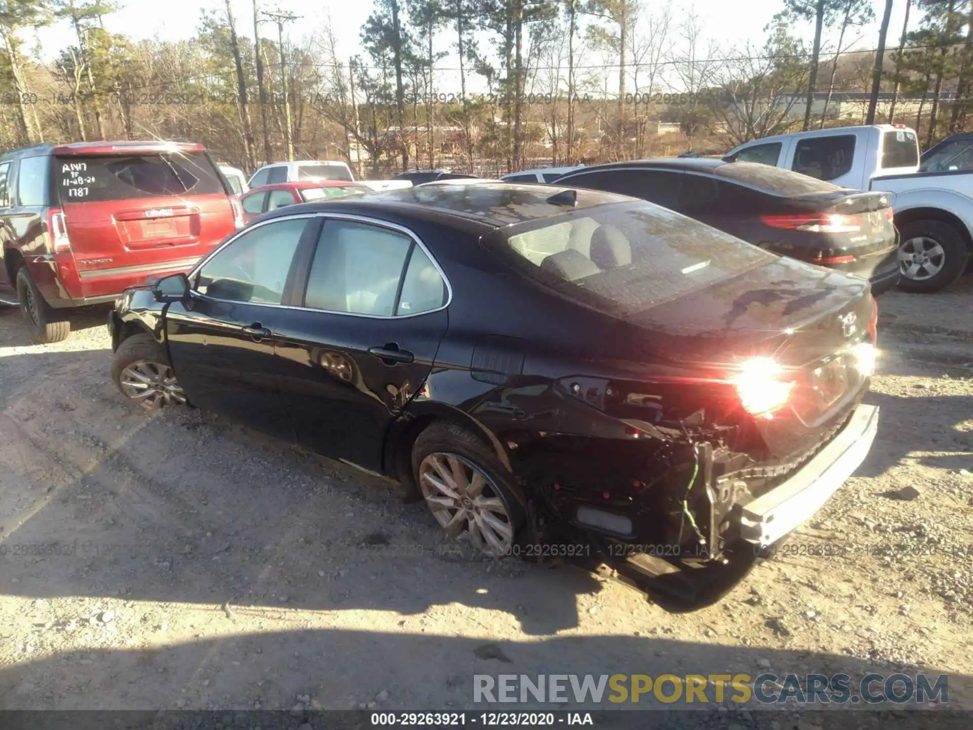 3 Photograph of a damaged car 4T1C11AK0LU343772 TOYOTA CAMRY 2020