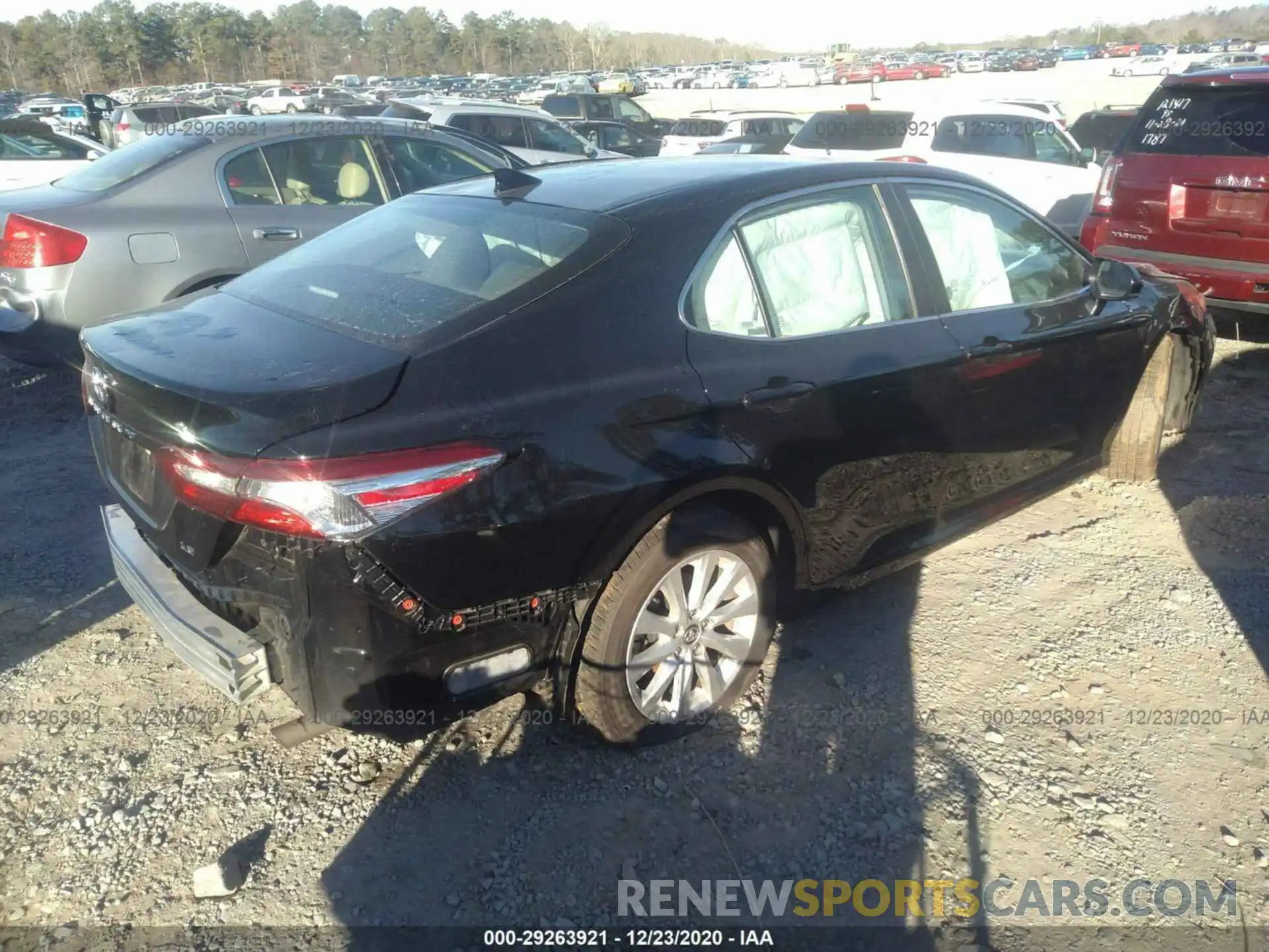 4 Photograph of a damaged car 4T1C11AK0LU343772 TOYOTA CAMRY 2020