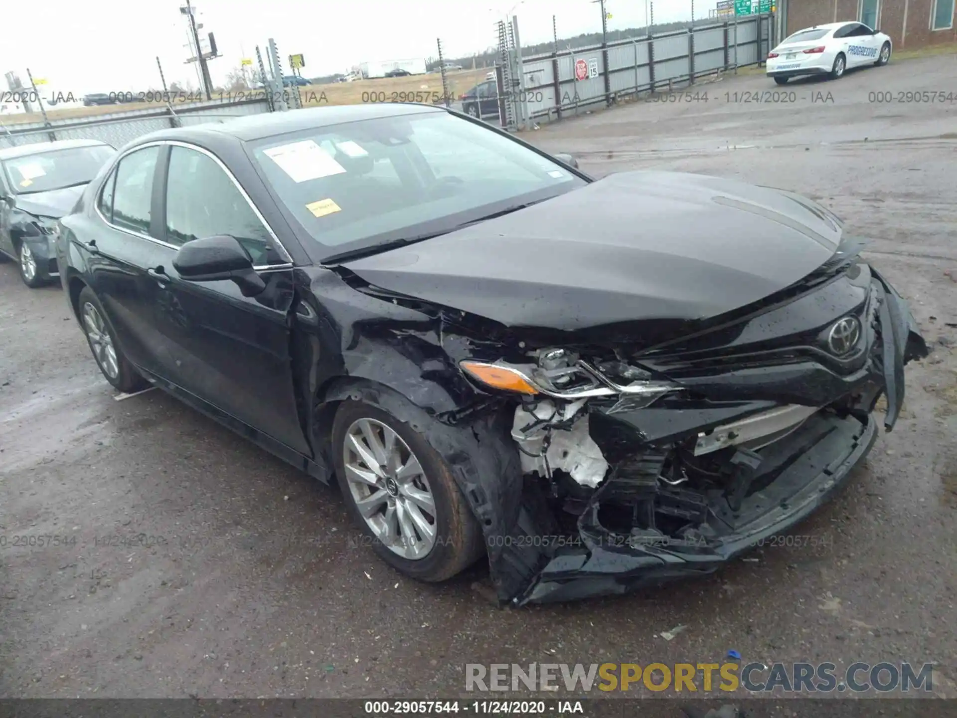 1 Photograph of a damaged car 4T1C11AK0LU344839 TOYOTA CAMRY 2020