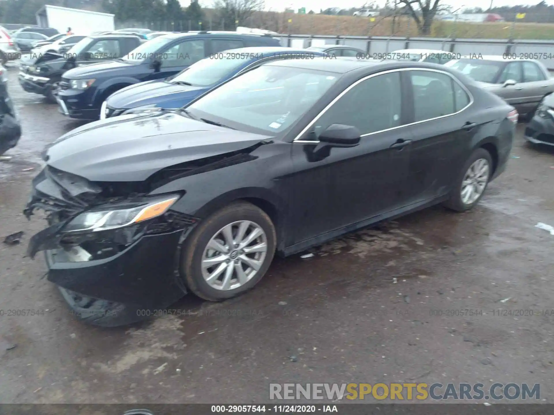 2 Photograph of a damaged car 4T1C11AK0LU344839 TOYOTA CAMRY 2020