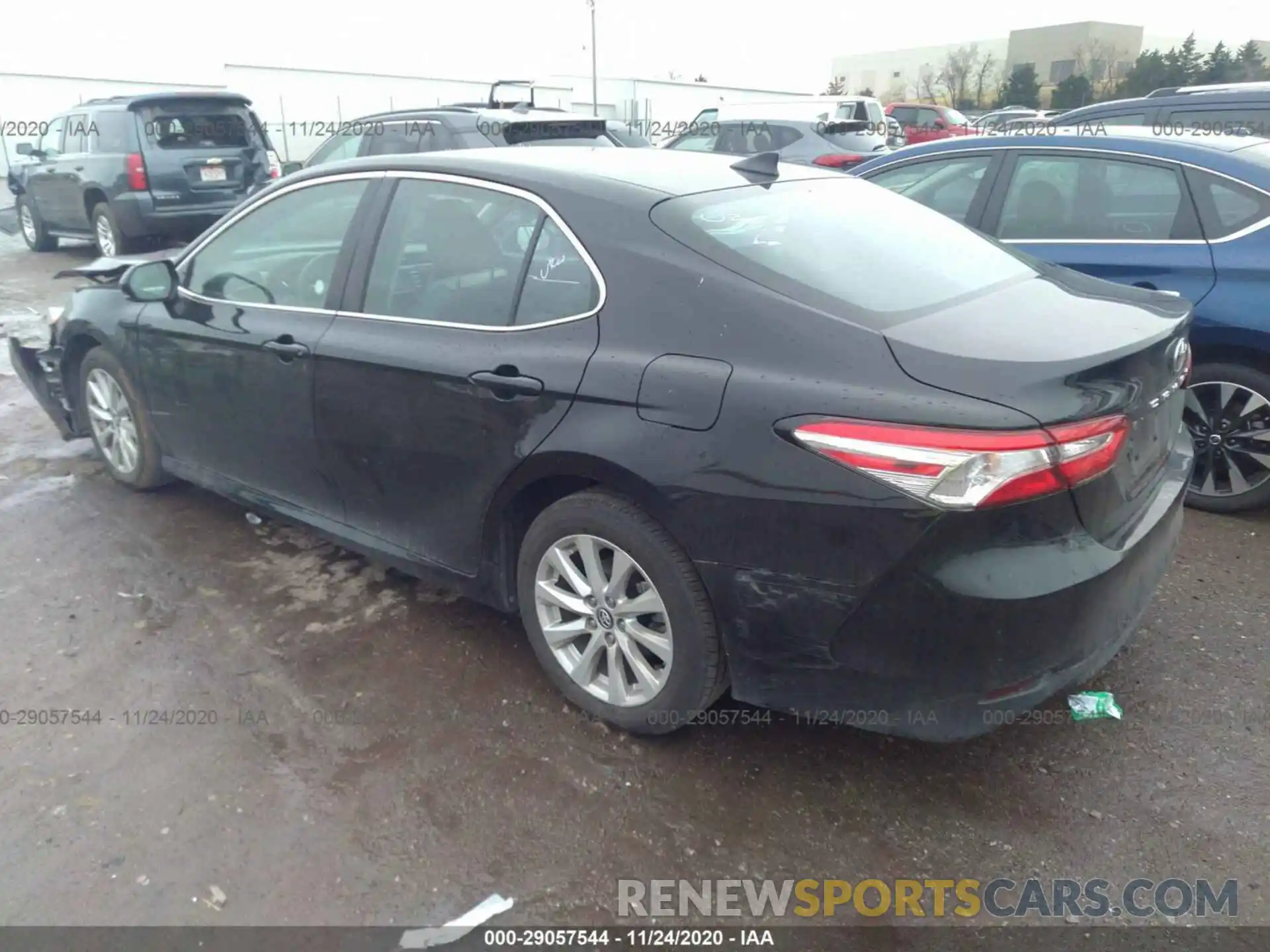 3 Photograph of a damaged car 4T1C11AK0LU344839 TOYOTA CAMRY 2020