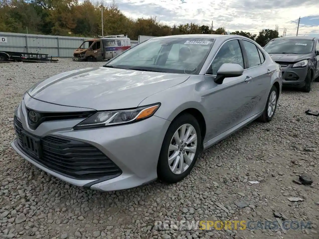 1 Photograph of a damaged car 4T1C11AK0LU345554 TOYOTA CAMRY 2020