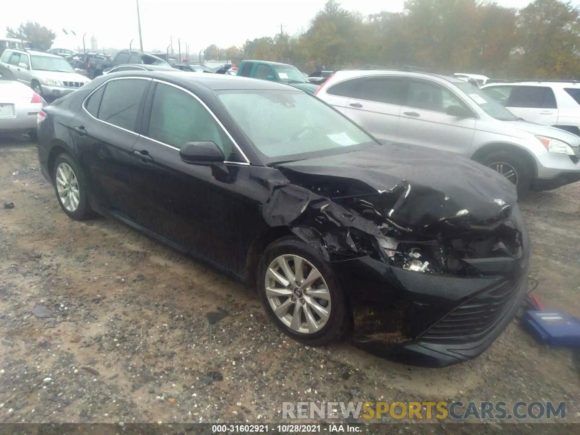 1 Photograph of a damaged car 4T1C11AK0LU347353 TOYOTA CAMRY 2020