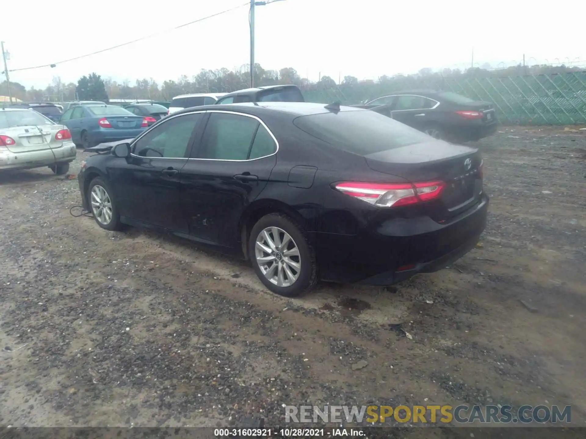 3 Photograph of a damaged car 4T1C11AK0LU347353 TOYOTA CAMRY 2020