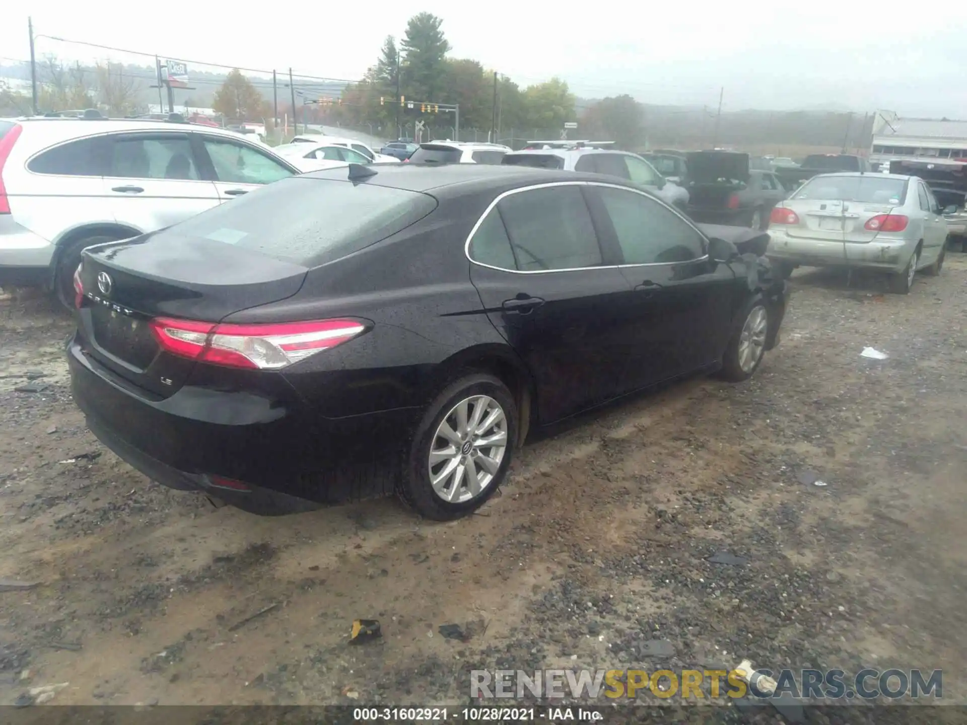 4 Photograph of a damaged car 4T1C11AK0LU347353 TOYOTA CAMRY 2020