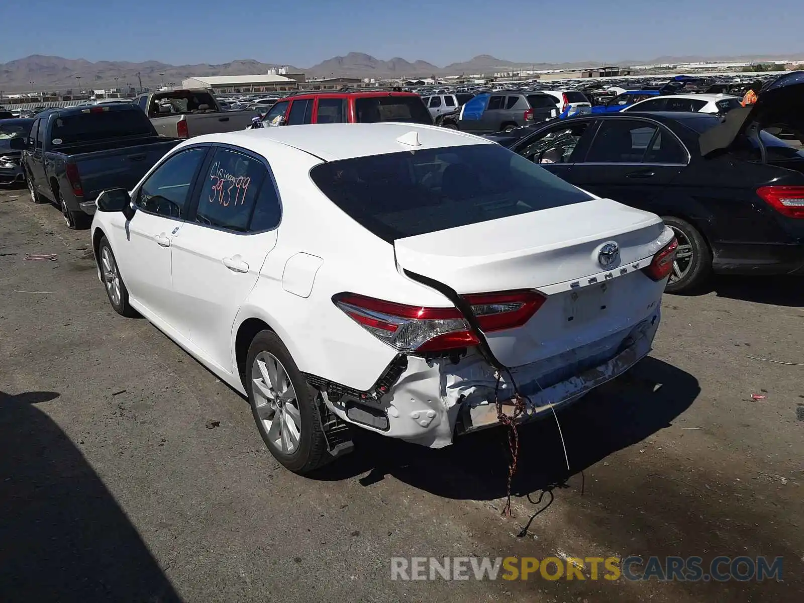 3 Photograph of a damaged car 4T1C11AK0LU347417 TOYOTA CAMRY 2020