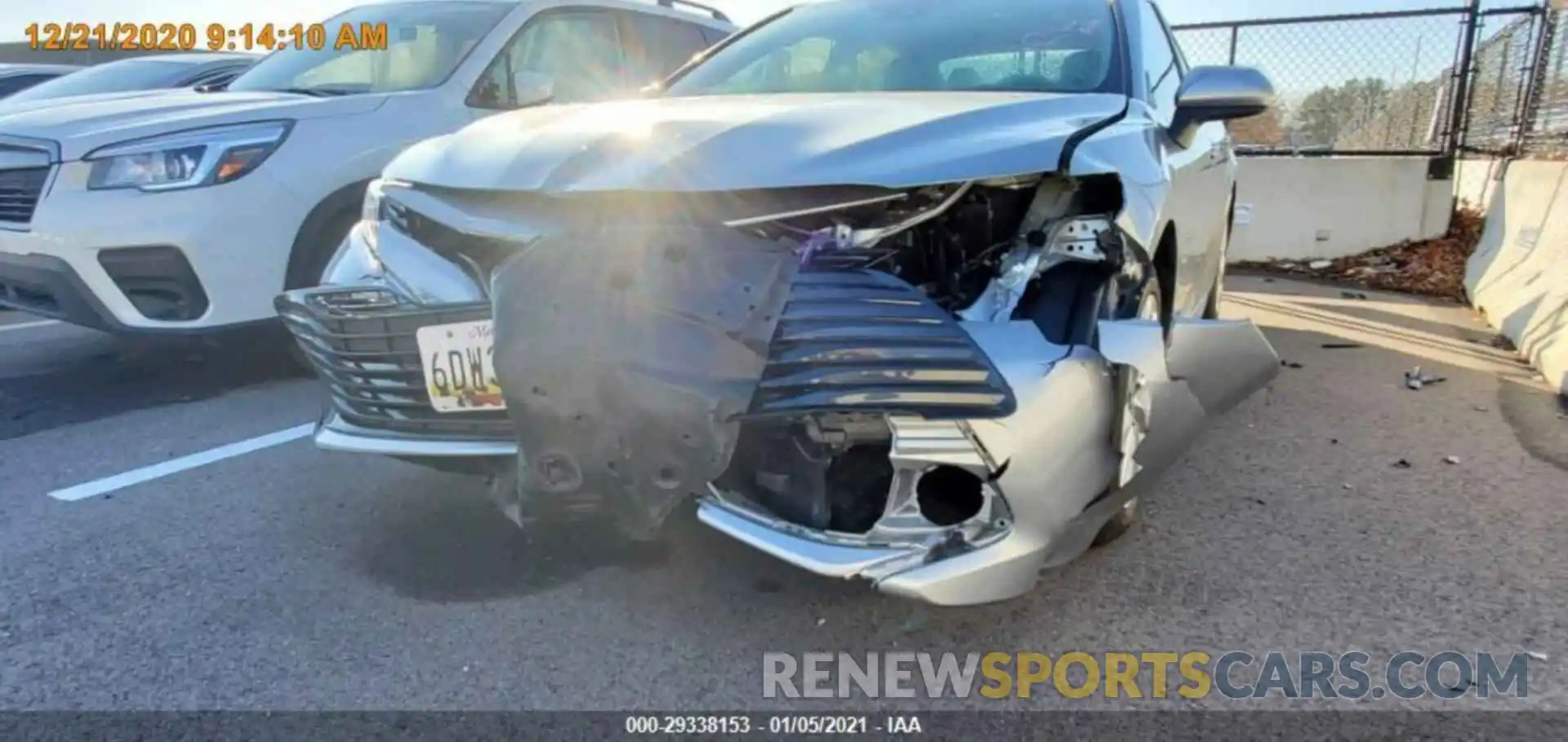 11 Photograph of a damaged car 4T1C11AK0LU356733 TOYOTA CAMRY 2020