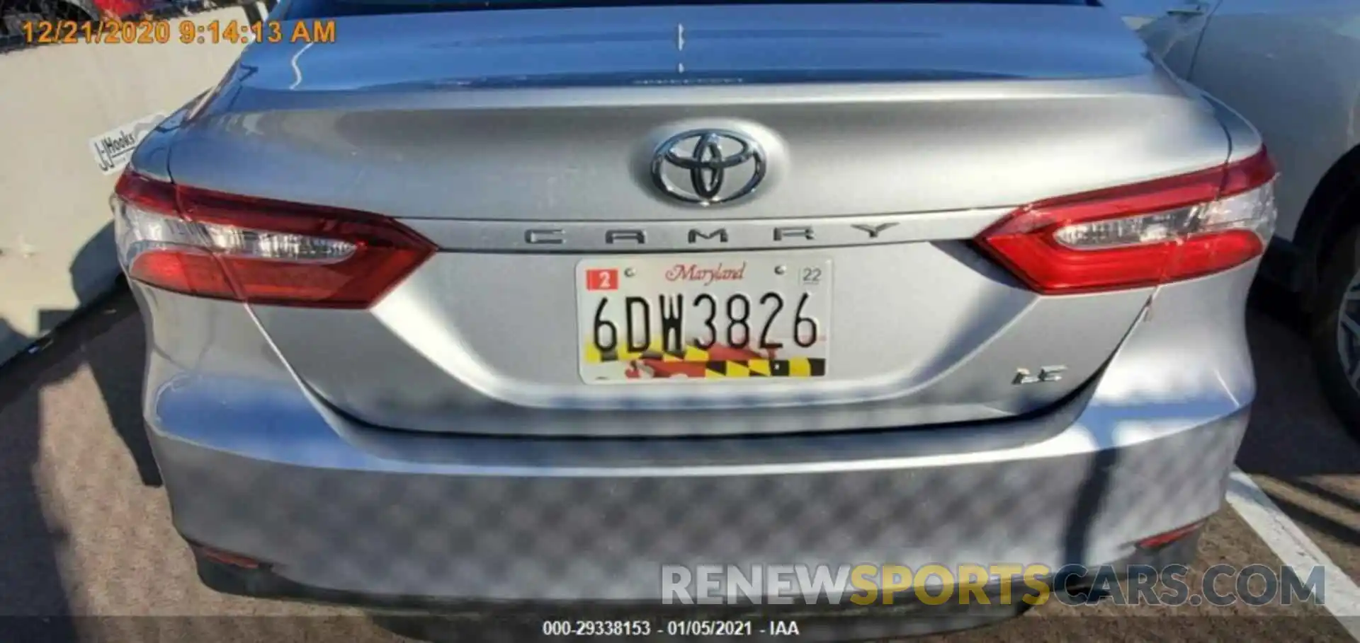 15 Photograph of a damaged car 4T1C11AK0LU356733 TOYOTA CAMRY 2020