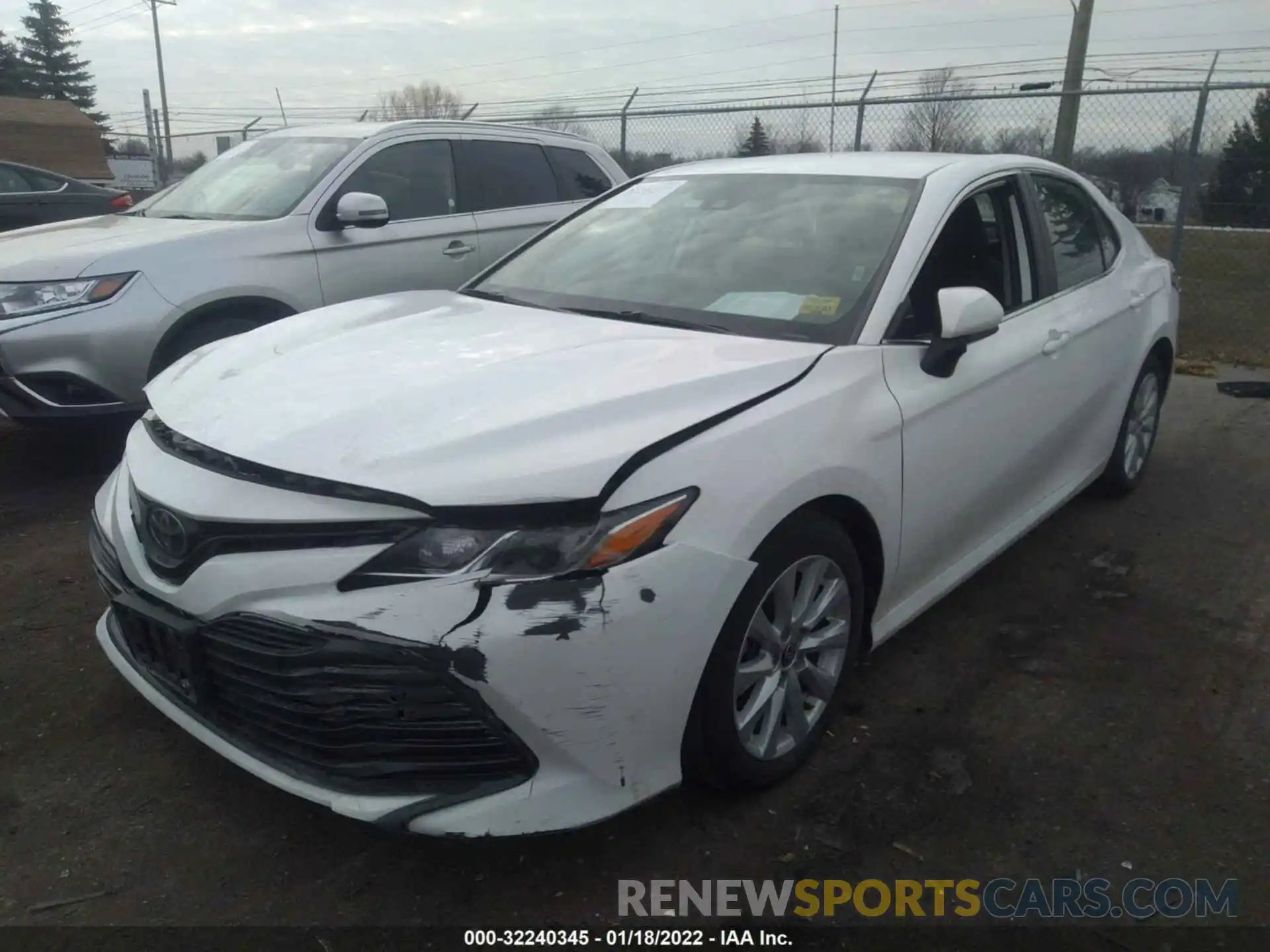 2 Photograph of a damaged car 4T1C11AK0LU358031 TOYOTA CAMRY 2020