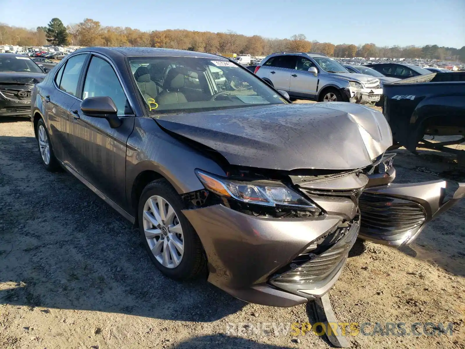 1 Photograph of a damaged car 4T1C11AK0LU362032 TOYOTA CAMRY 2020